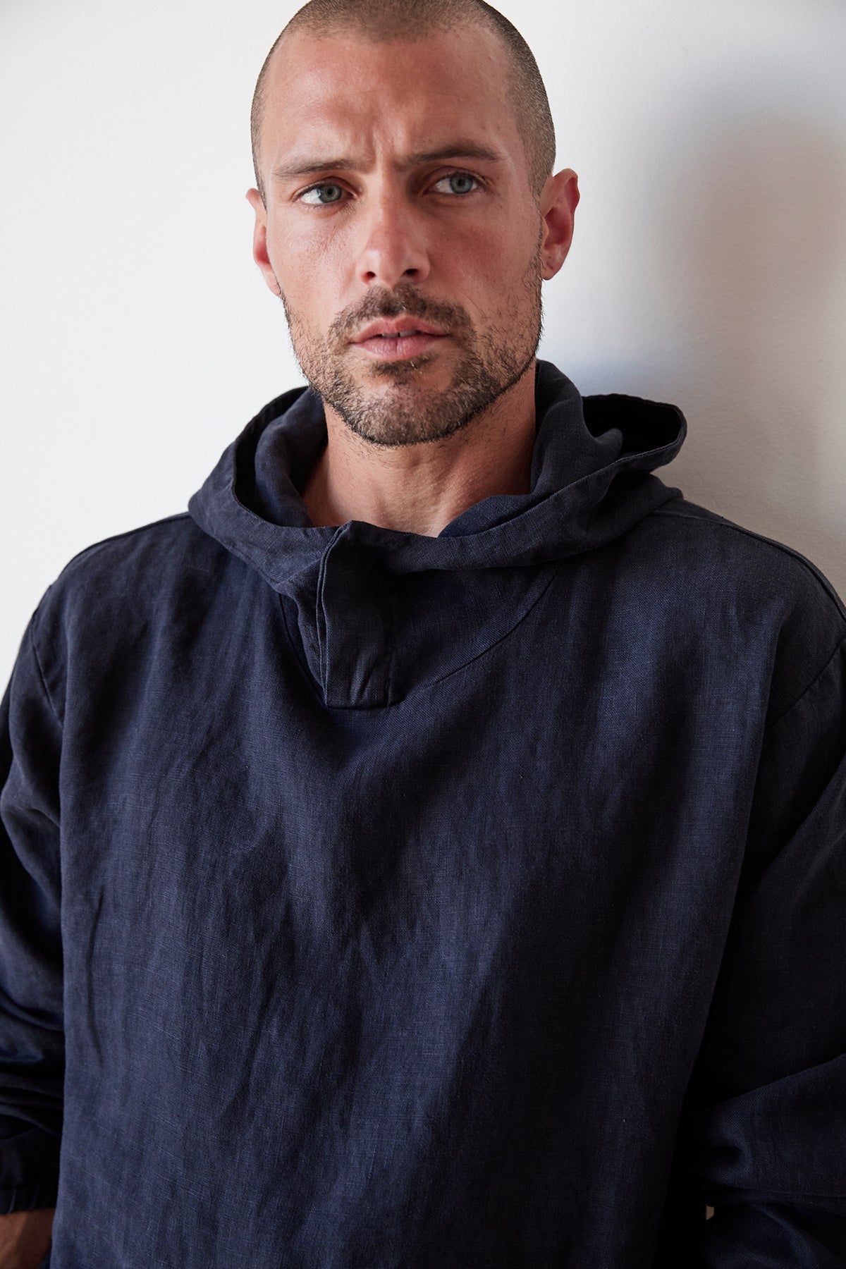 DEACON LINEN HOODIE - Velvet Staging 2.0-26916111057092