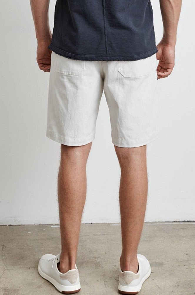 EVIN COTTON CANVAS SHORT - Velvet Staging 2.0-26916136026308