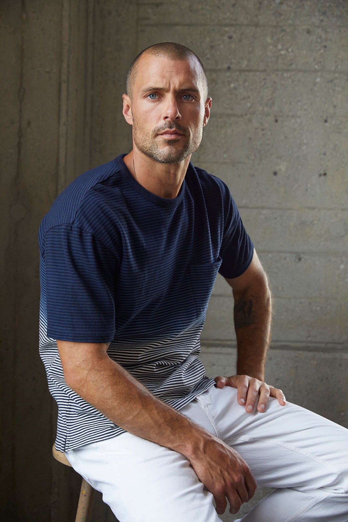 JAMESON STRIPED POCKET TEE - Velvet Staging 2.0-26916175708356
