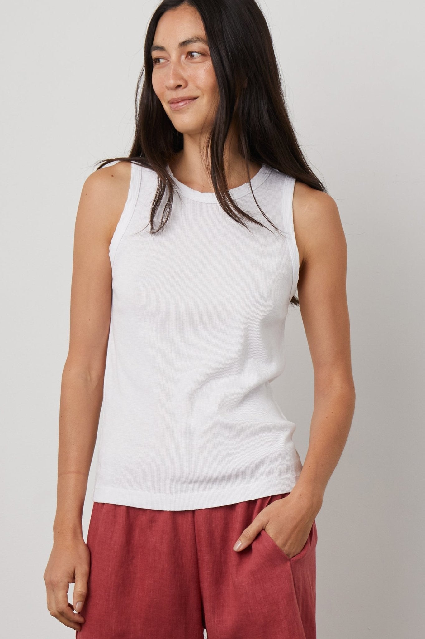MAXIE RIBBED TANK TOP - Velvet Staging 2.0-26916256579780
