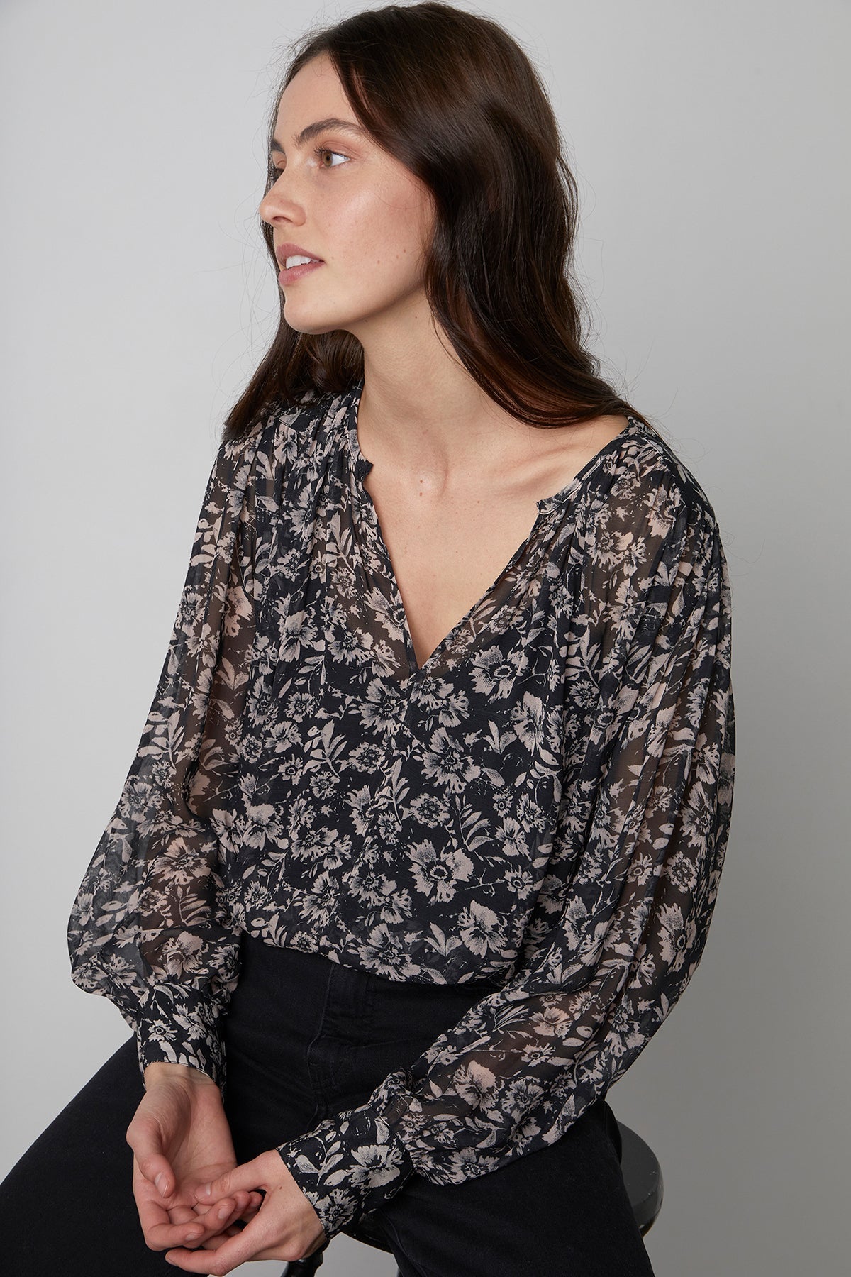 MILEY PRINTED BOHO BLOUSE - Velvet Staging 2.0-26916258644164