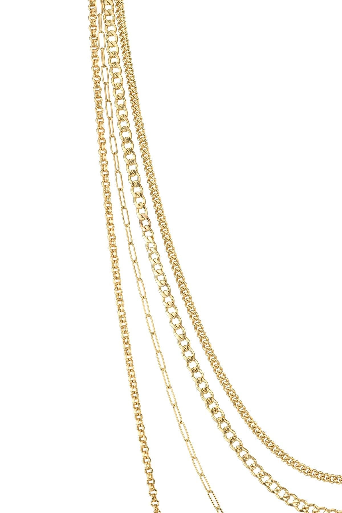 MULTI LAYER CHAIN IN GOLD BY SLOAN - Velvet Staging 2.0-26916266016964