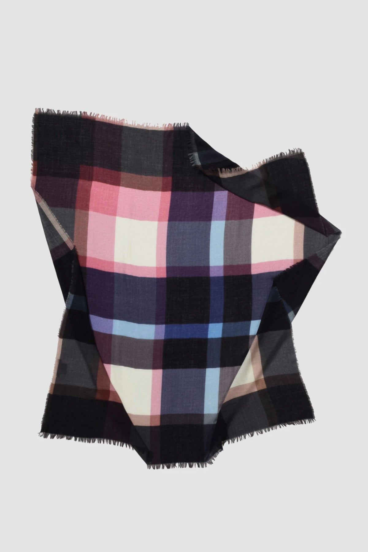 PLAID WOOL BLEND SCARF BY EPICE - Velvet Staging 2.0-26916302258372