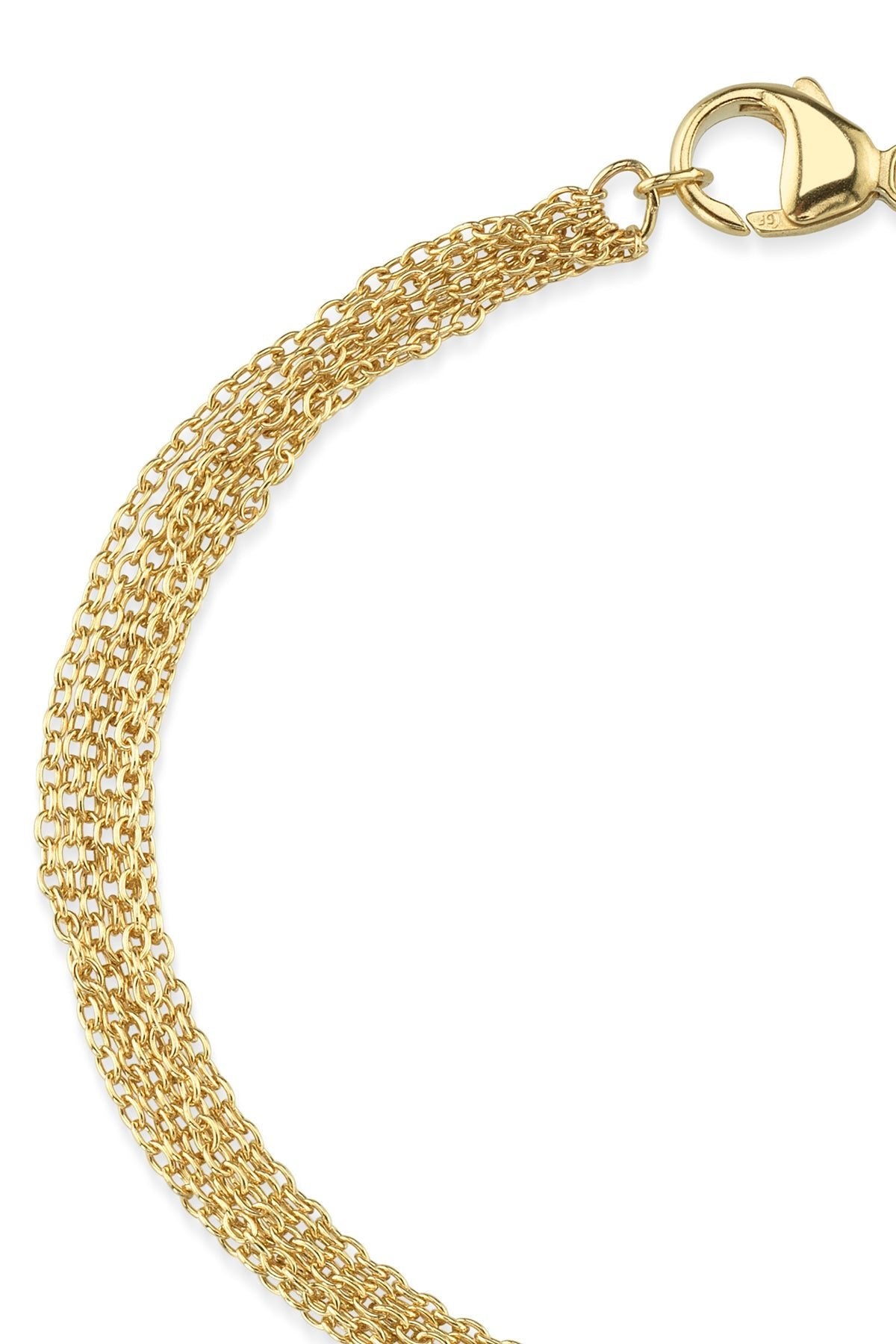 SEVEN STRAND BRACELET IN GOLD BY SLOAN - Velvet Staging 2.0-26916339056836