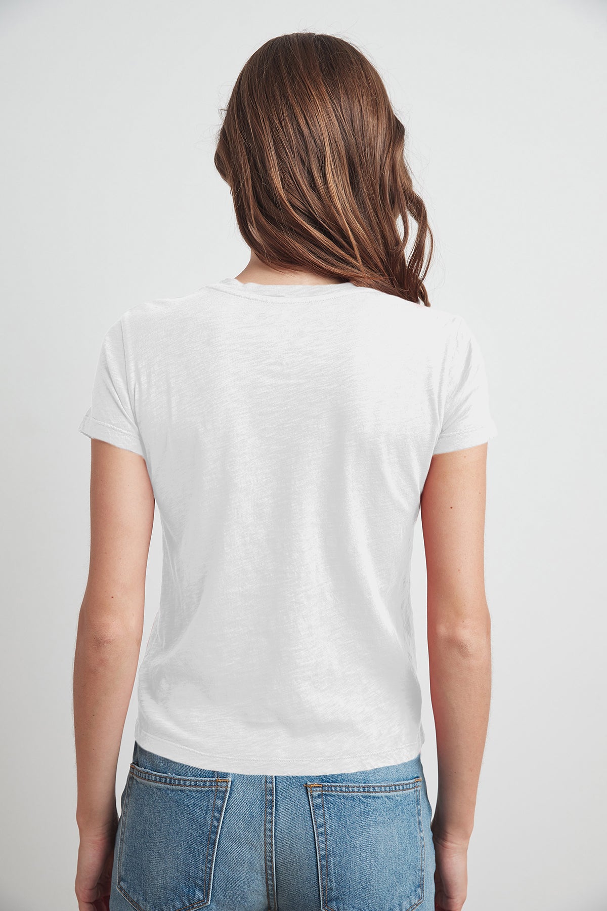 SIERRA COTTON SLUB CREW NECK TEE - Velvet Staging 2.0-26916343546052