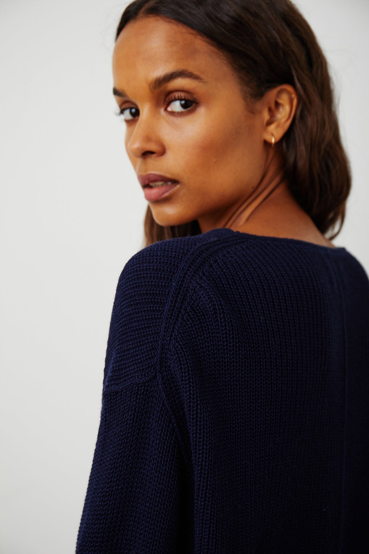 SOLANGE TEXTURED COTTON CARDIGAN - Velvet Staging 2.0-26916356161732