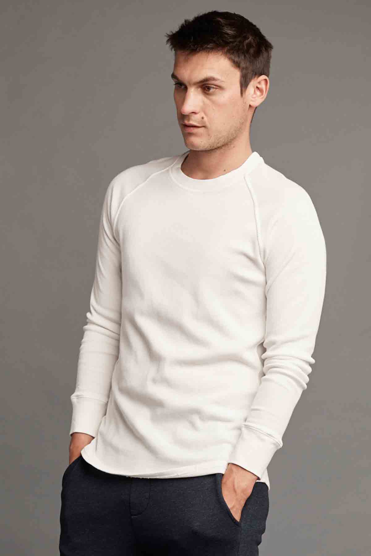 SONNY THERMAL KNIT RAGLAN TEE - Velvet Staging 2.0-26916355473604