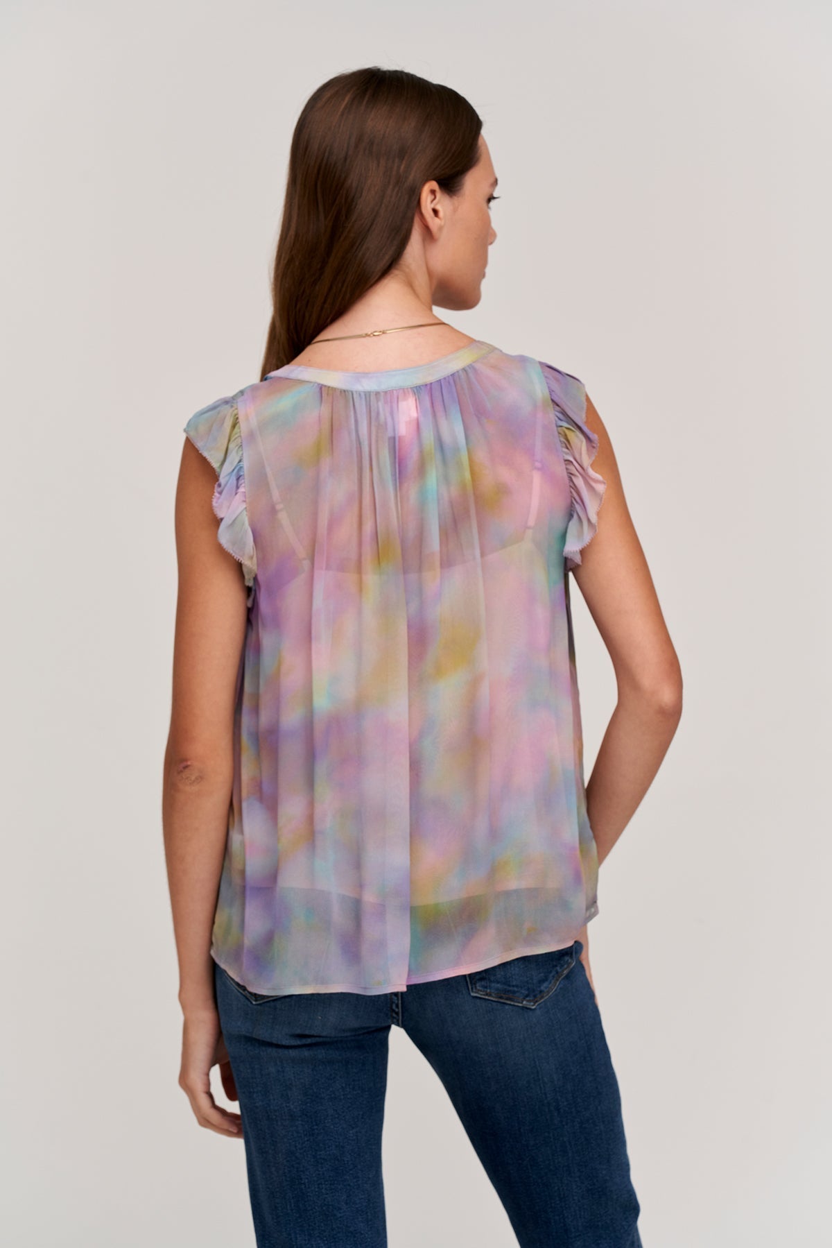 STEPHANIE PRINTED BLOUSE - Velvet Staging 2.0-26916360978628