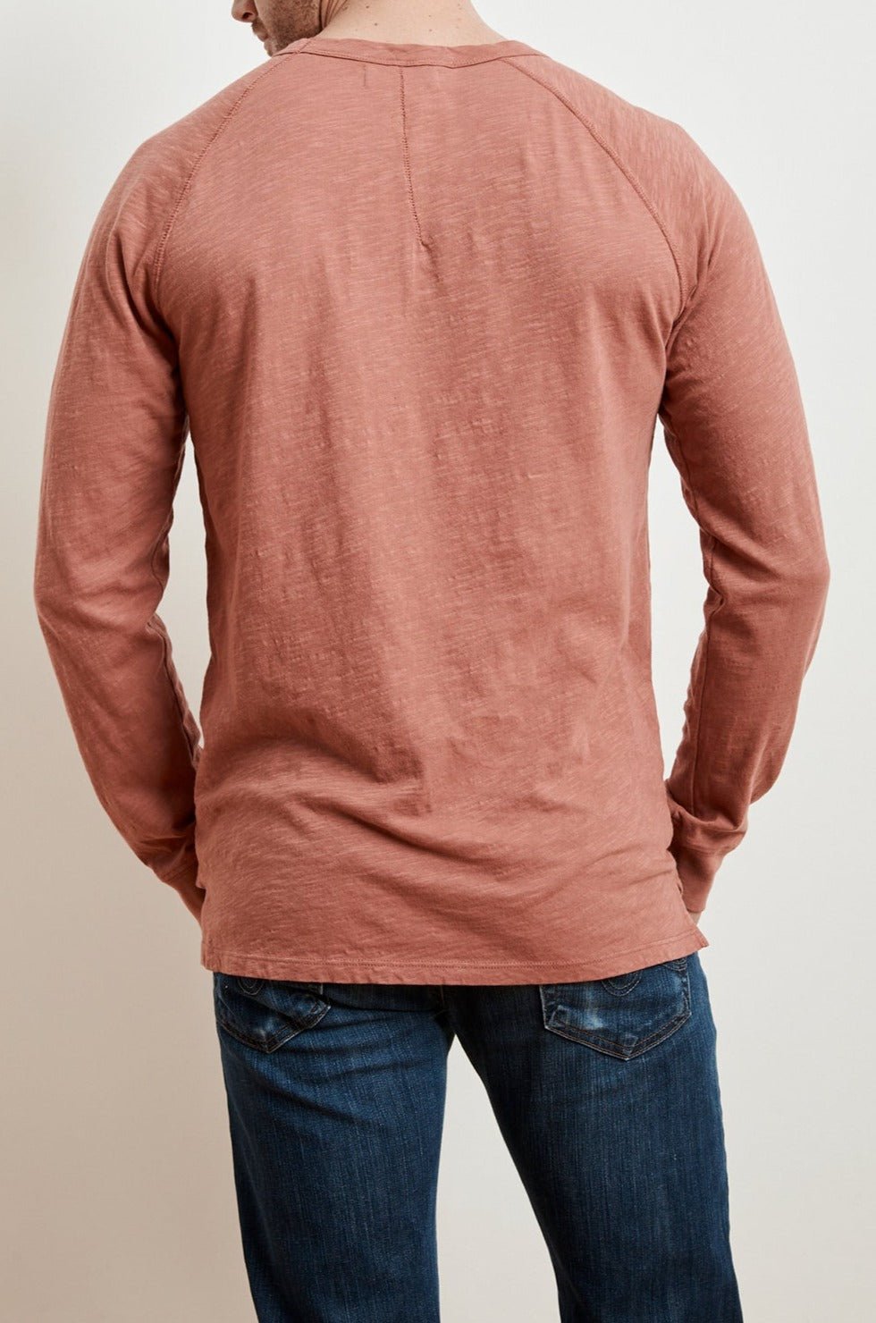 STOCKLEY ORIGINAL SLUB LONG SLEEVE TEE - Velvet Staging 2.0-26916361601220