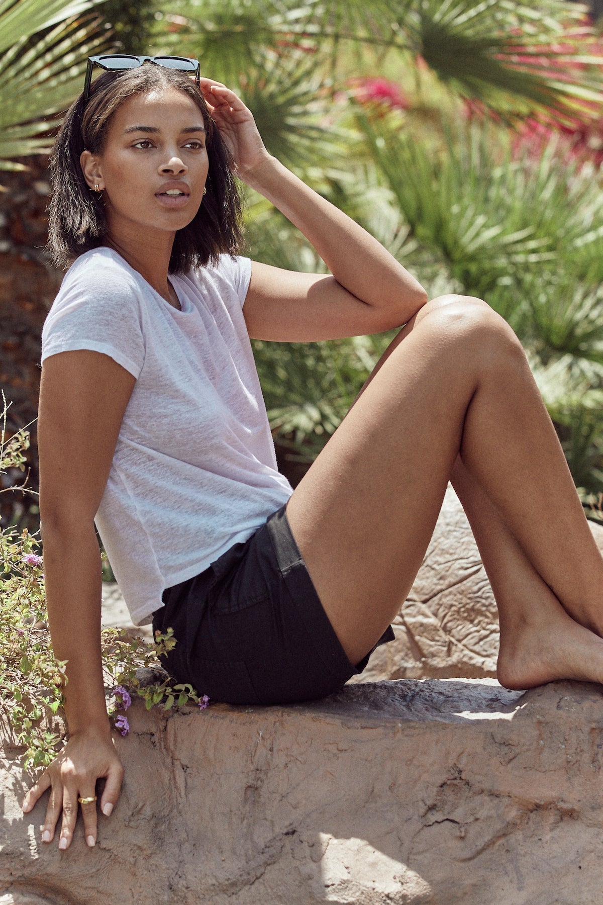 TENLEY DRAWSTRING SHORT - Velvet Staging 2.0-26916370317508