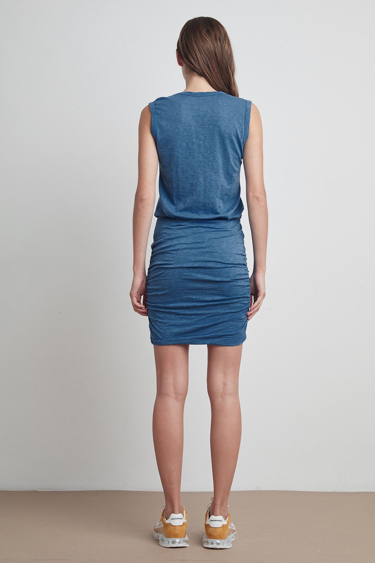 THEODORA COTTON SLUB TANK DRESS - Velvet Staging 2.0-26916372316356