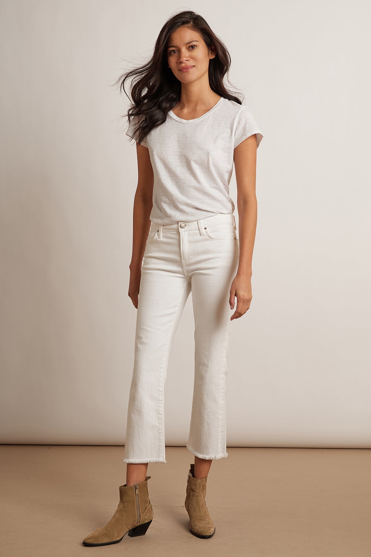 TWIGGY HIGH RISE CROP JEAN Velvet by Graham & Spencer-26916384833732