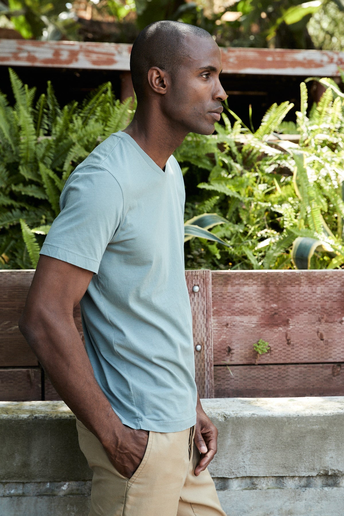 SAMSEN WHISPER CLASSIC TEE Velvet by Graham & Spencer-25282510553284