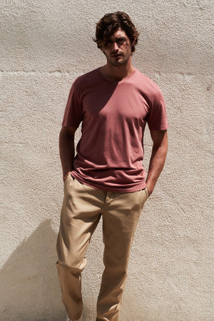SAMSEN WHISPER CLASSIC TEE Velvet by Graham & Spencer