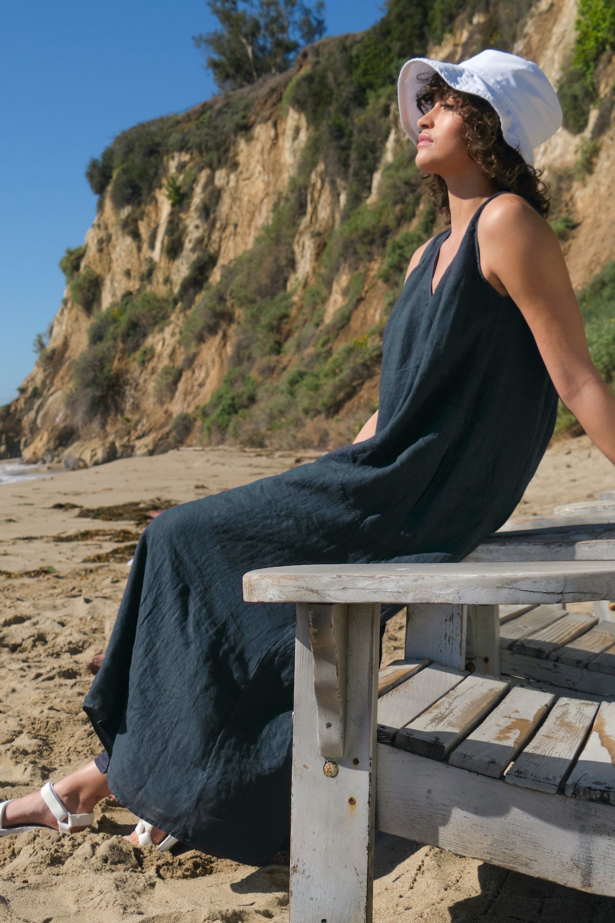 ACADIA LINEN MAXI DRESS - Velvet Staging 2.0