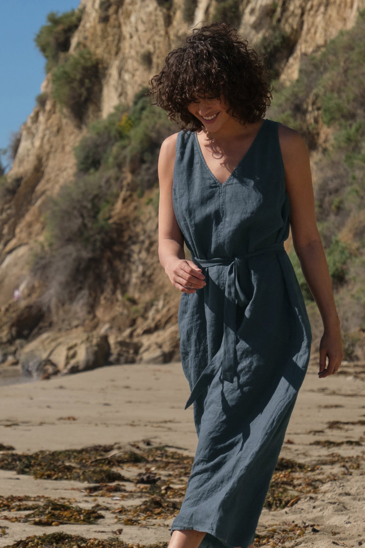 ACADIA LINEN MAXI DRESS - Velvet Staging 2.0-26916022223044