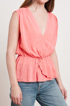 ADALI WRAP BLOUSE - Velvet Staging 2.0