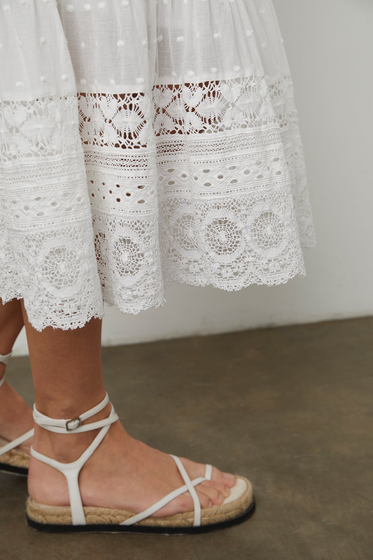 ADALYN LACE PEASANT DRESS - Velvet Staging 2.0