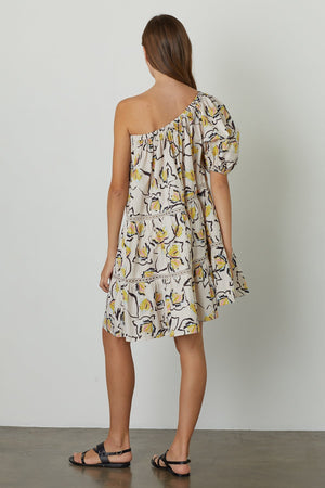 ADALYN ONE SHOULDER PRINTED DRESS - Velvet Staging 2.0
