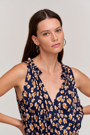 ADARAH PRINTED TANK DRESS - Velvet Staging 2.0