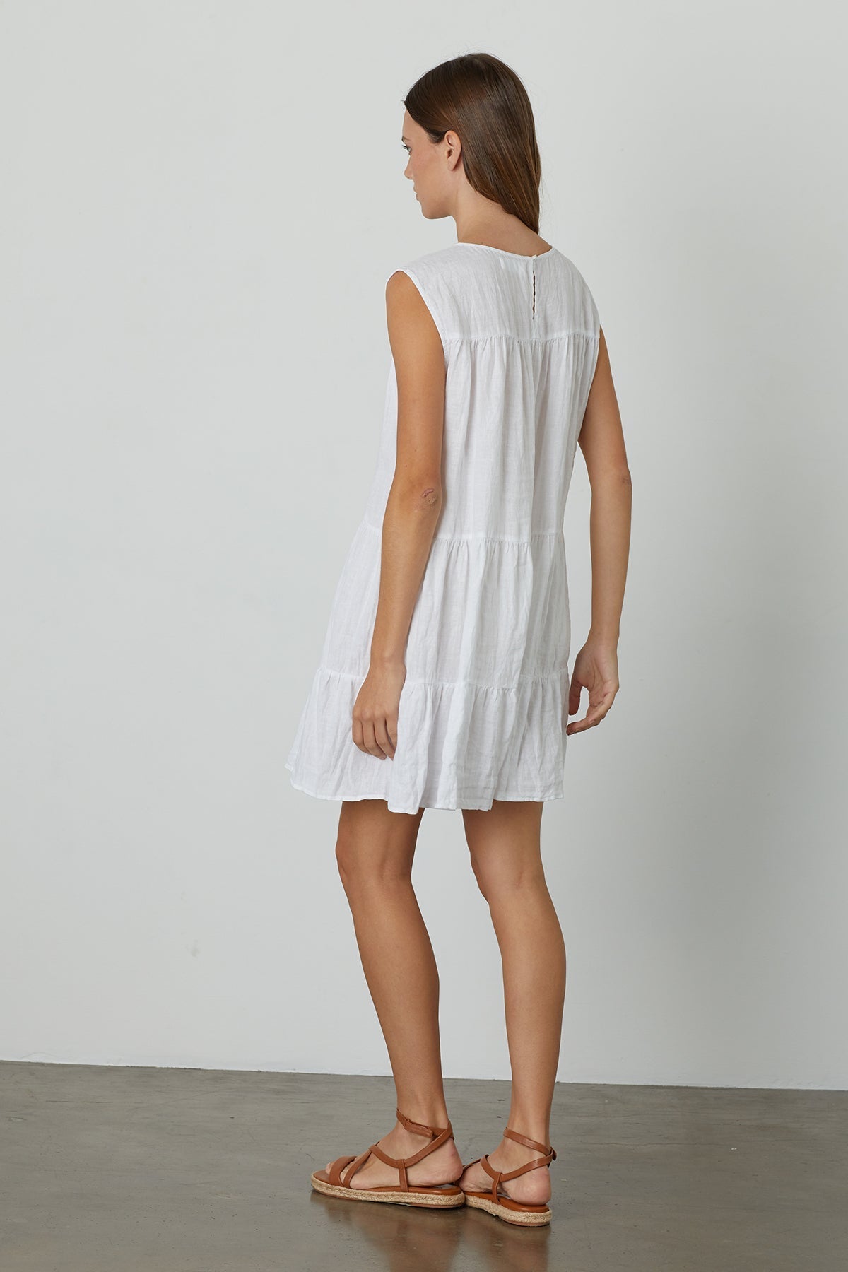 ADDIE LINEN TANK DRESS - Velvet Staging 2.0