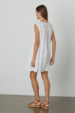 ADDIE LINEN TANK DRESS - Velvet Staging 2.0