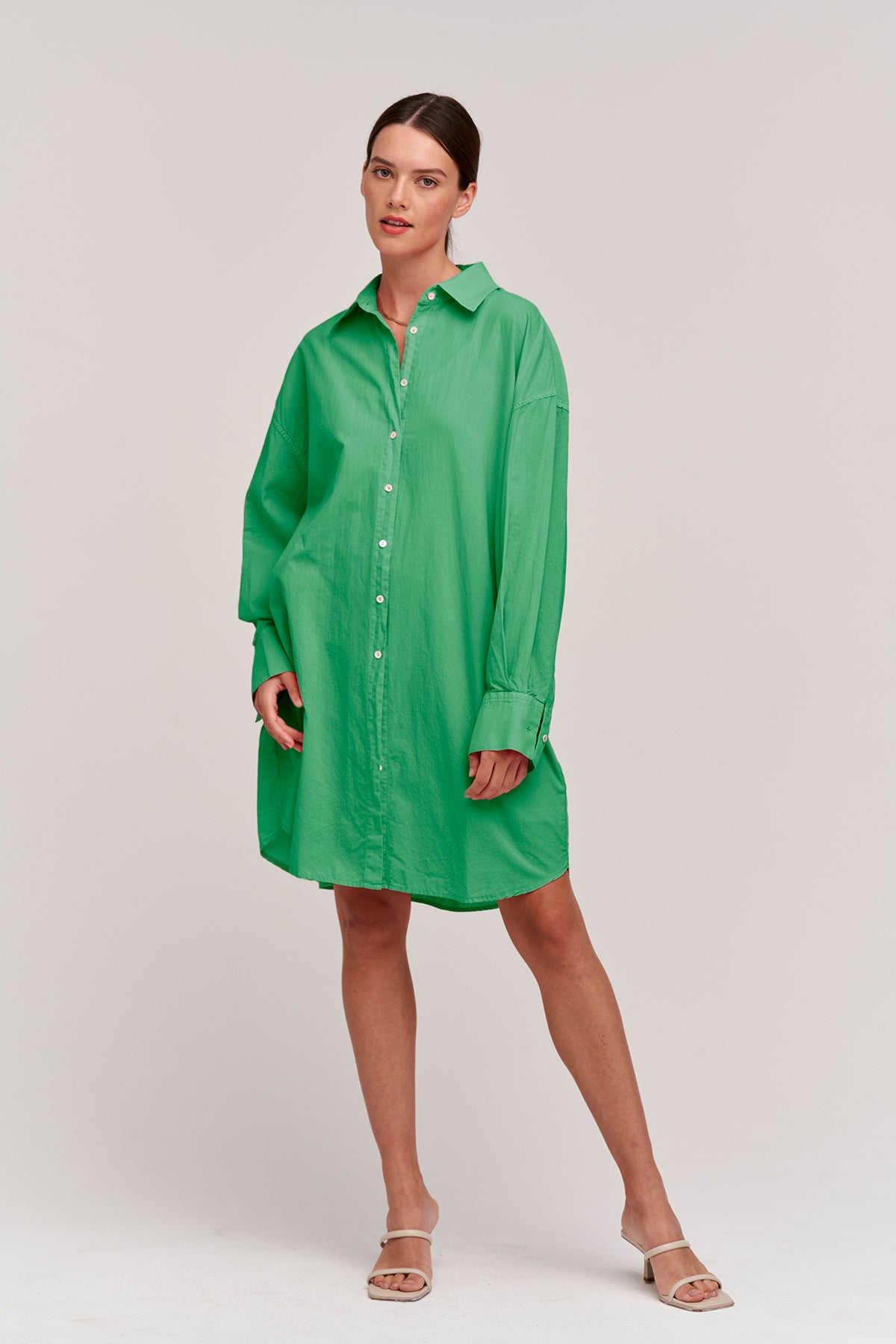ADDISON SHIRT DRESS - Velvet Staging 2.0-26916031561924