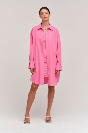 ADDISON SHIRT DRESS - Velvet Staging 2.0