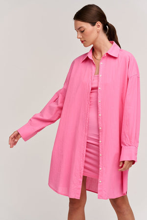 ADDISON SHIRT DRESS - Velvet Staging 2.0
