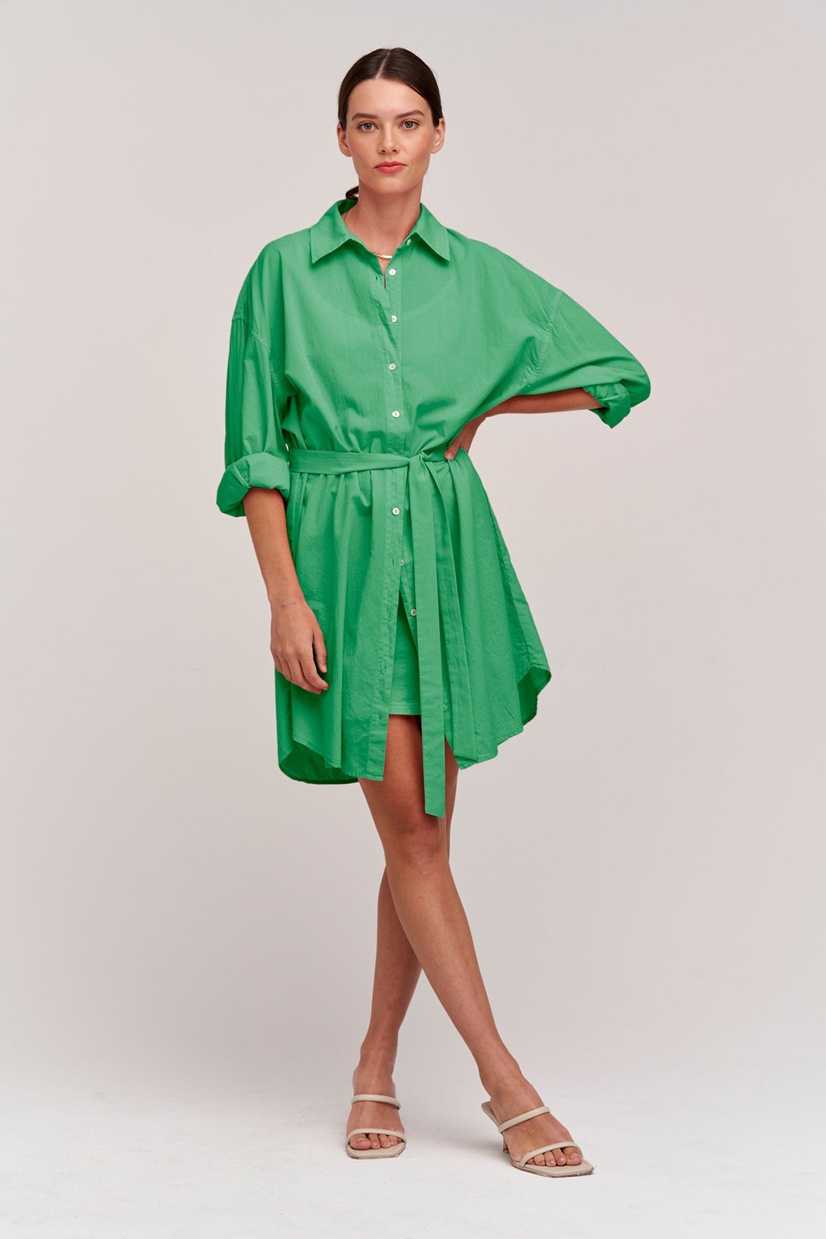 ADDISON SHIRT DRESS - Velvet Staging 2.0