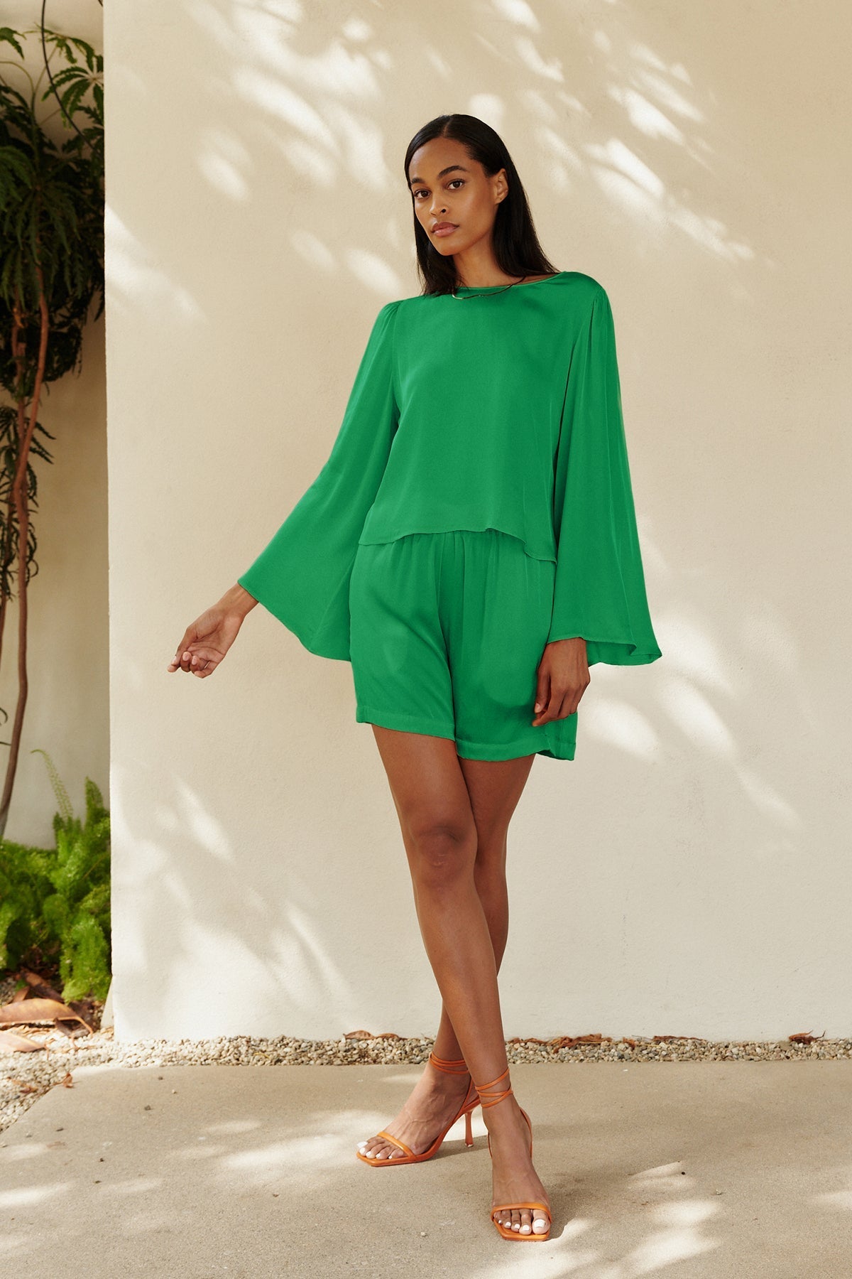 ADINA HIGH RISE SHORTS - Velvet Staging 2.0