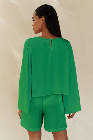 ADINA HIGH RISE SHORTS - Velvet Staging 2.0