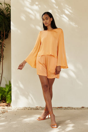 ADINA HIGH RISE SHORTS - Velvet Staging 2.0