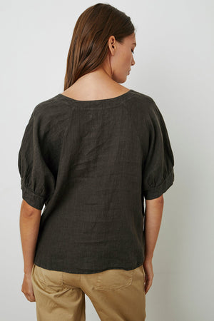 ADLEY LINEN TOP - Velvet Staging 2.0