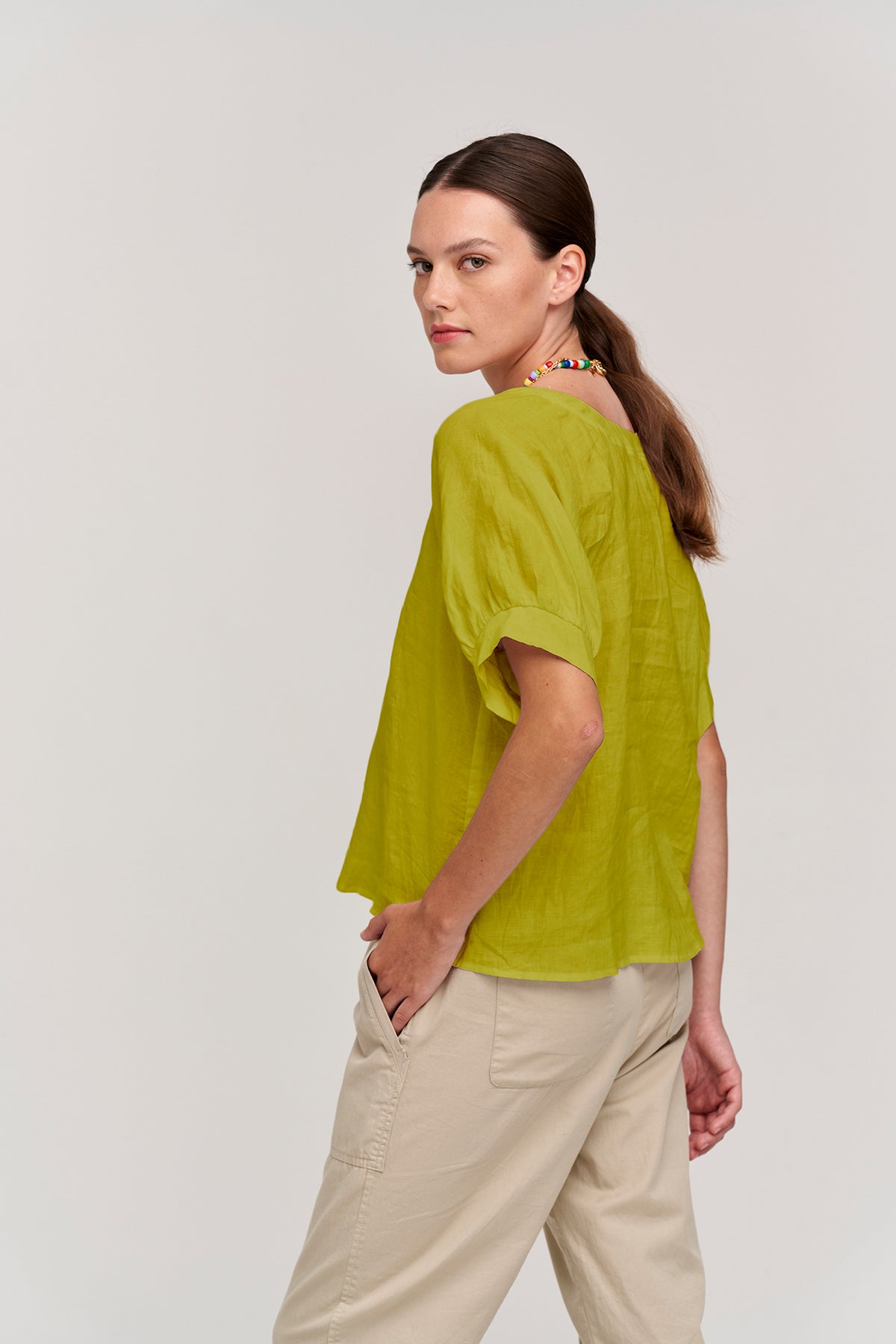 ADLEY LINEN TOP - Velvet Staging 2.0