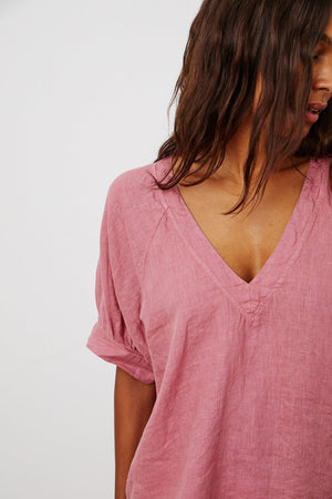 ADLEY LINEN TOP - Velvet Staging 2.0