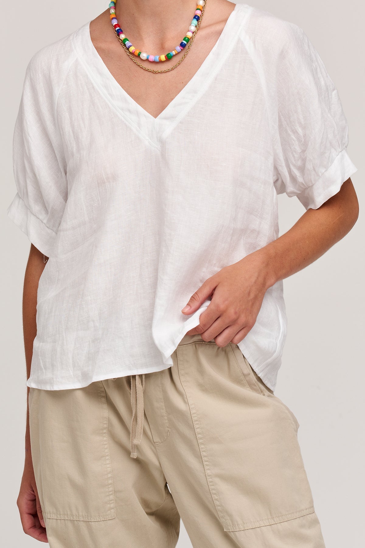 ADLEY LINEN TOP - Velvet Staging 2.0