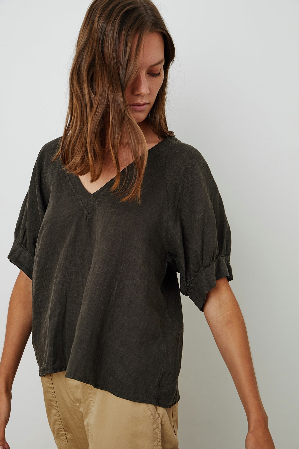 ADLEY LINEN TOP - Velvet Staging 2.0