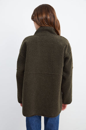 ALBANY REVERSIBLE LUX SHERPA COAT - Velvet Staging 2.0