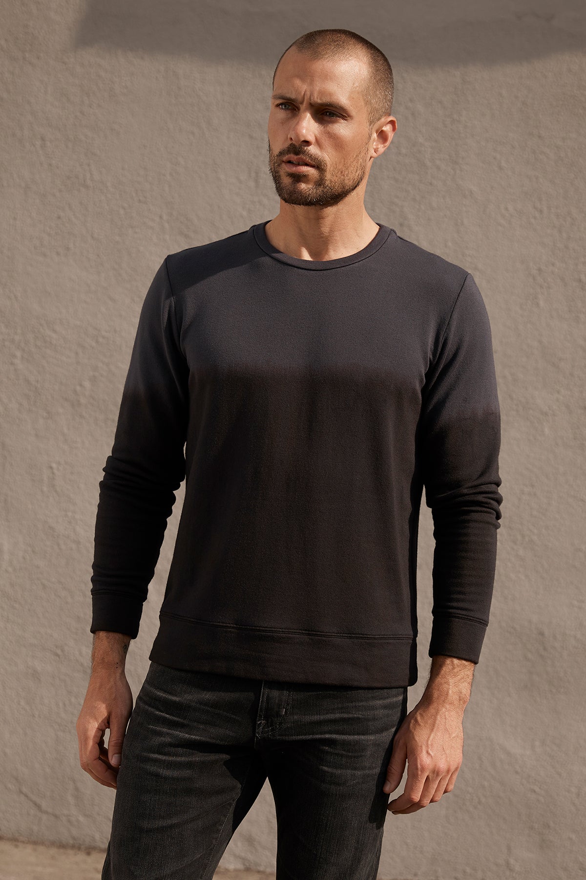 ALDRIC LUXE FLEECE TIE DYE PULLOVER - Velvet Staging 2.0