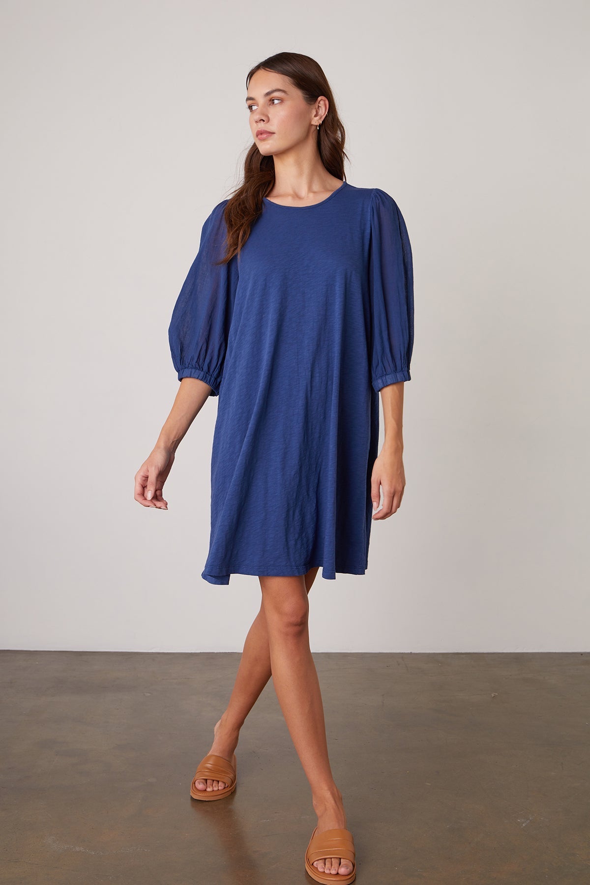 ALEXIS PUFF SLEEVE DRESS - Velvet Staging 2.0