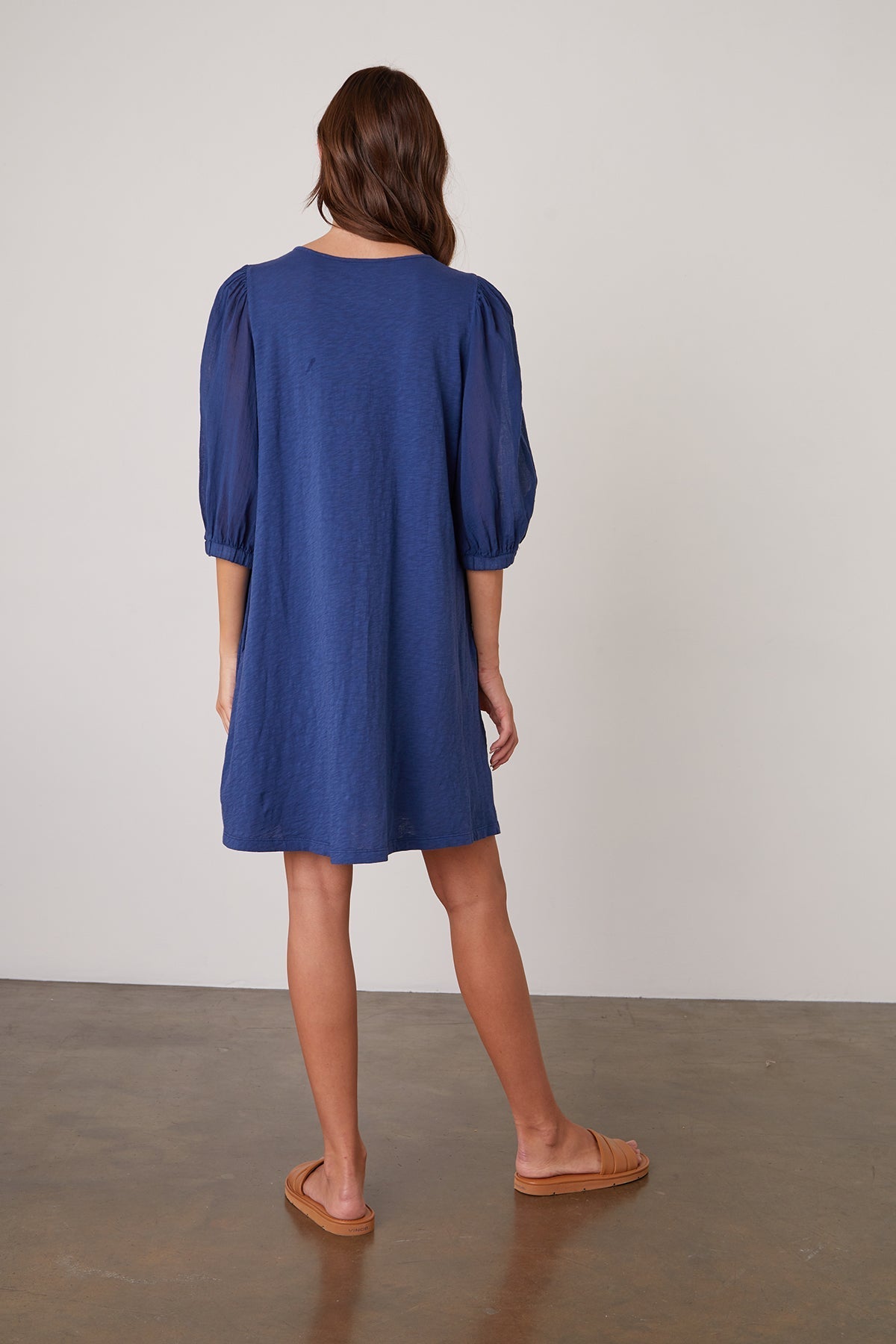 ALEXIS PUFF SLEEVE DRESS - Velvet Staging 2.0-26916032774340
