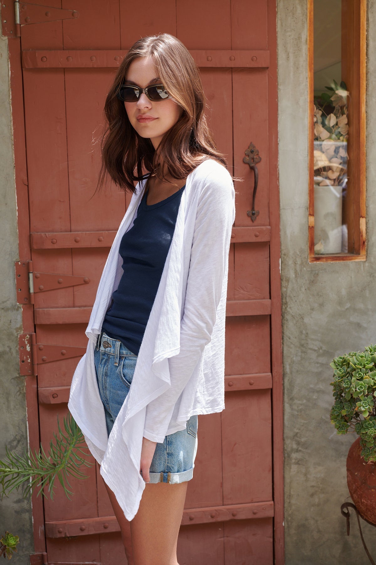 ALIZA RIBBED COTTON LAYERING TANK - Velvet Staging 2.0-26916039753924