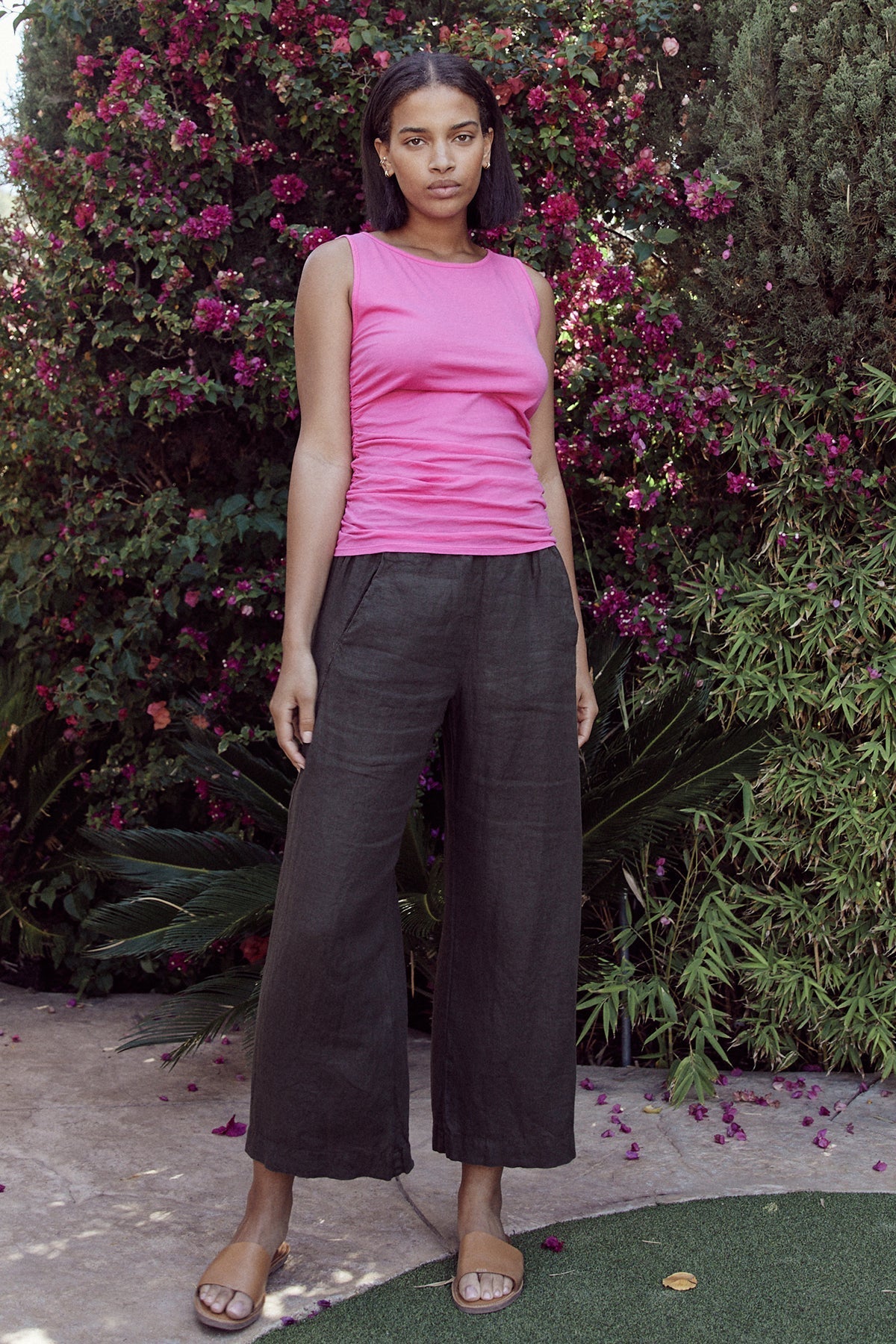 ALLY GAUZY WHISPER TANK TOP - Velvet Staging 2.0