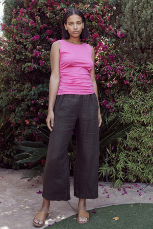 ALLY GAUZY WHISPER TANK TOP - Velvet Staging 2.0