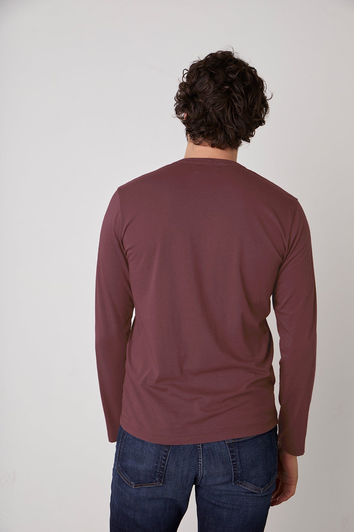 ALVARO COTTON JERSEY HENLEY - Velvet Staging 2.0