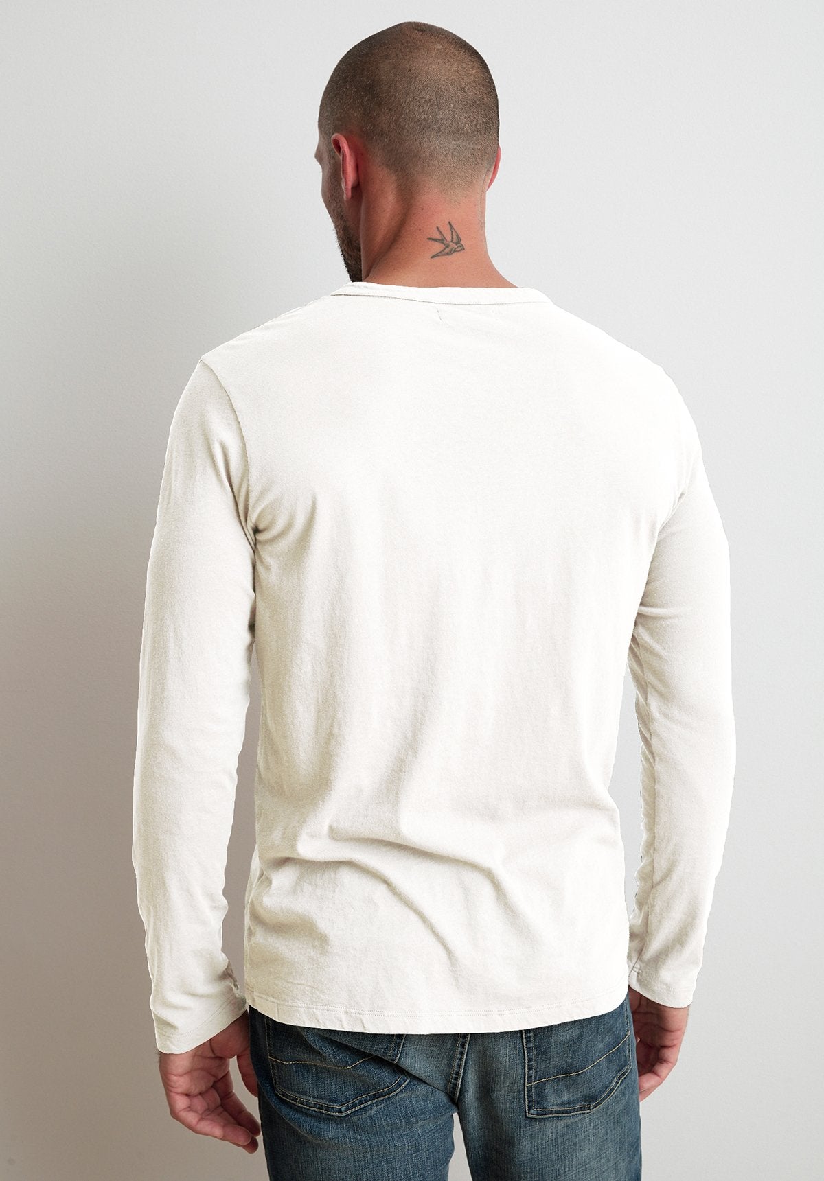 ALVARO COTTON JERSEY HENLEY - Velvet Staging 2.0-26916042539204