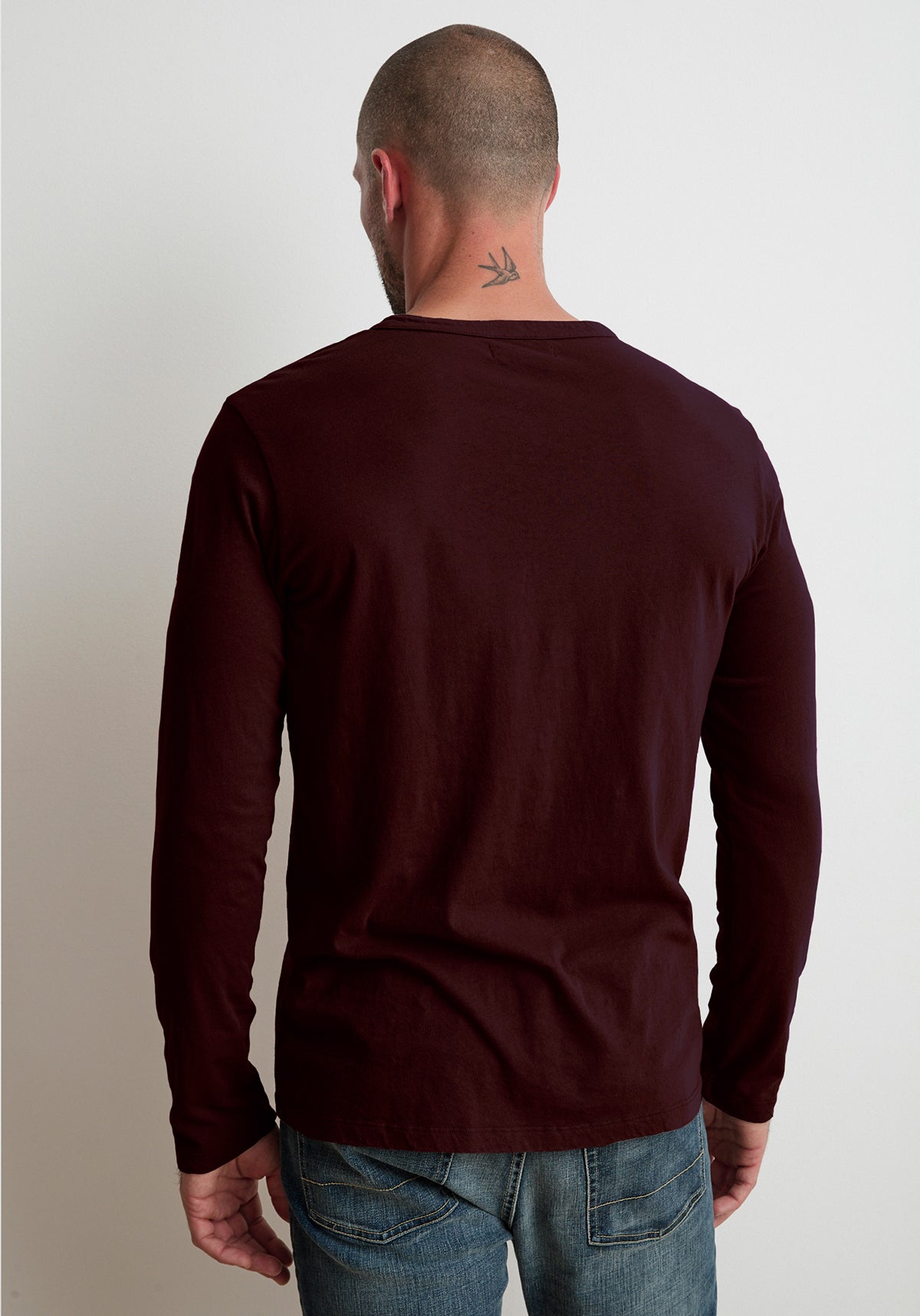 ALVARO COTTON JERSEY HENLEY - Velvet Staging 2.0-26916034248900