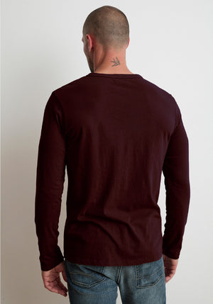 ALVARO COTTON JERSEY HENLEY - Velvet Staging 2.0
