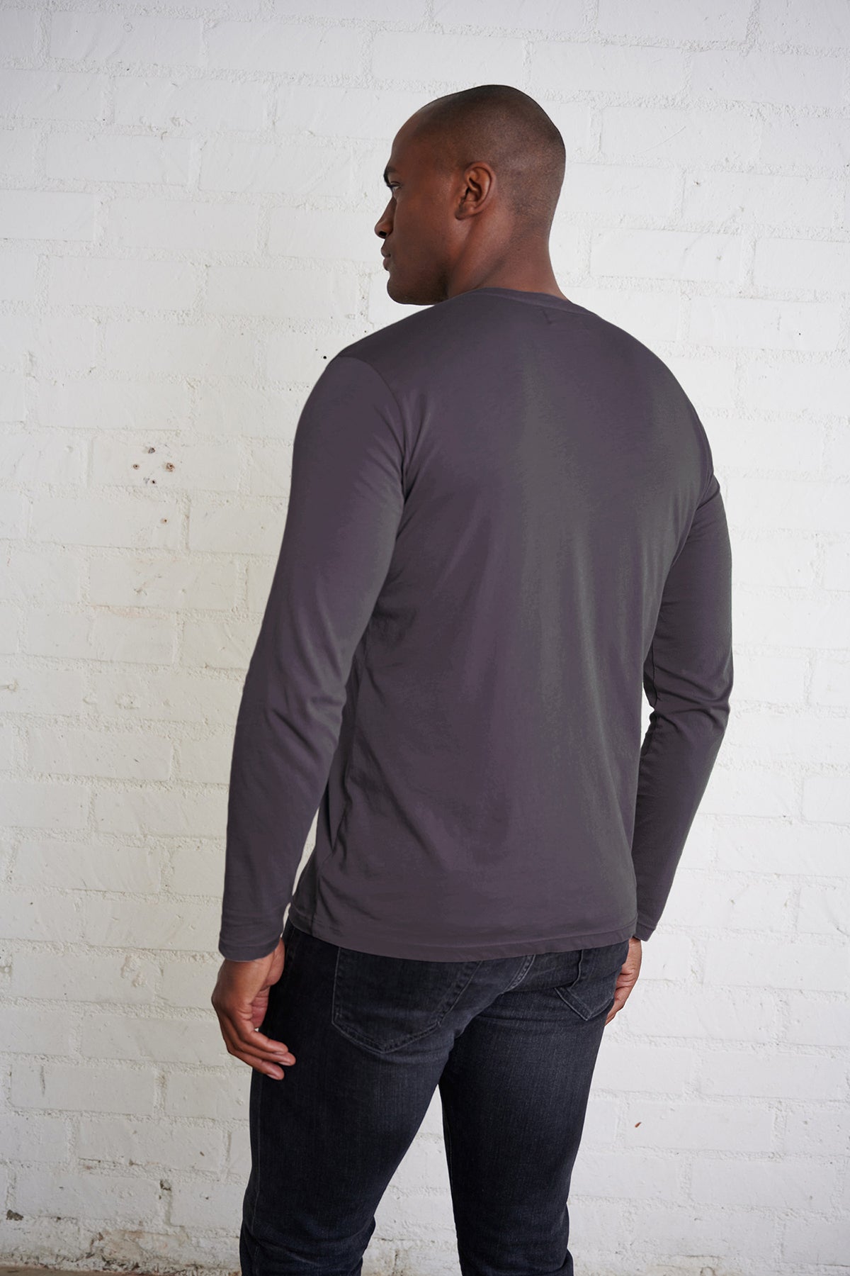 ALVARO COTTON JERSEY HENLEY - Velvet Staging 2.0-26916042735812